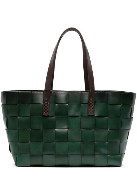 Borsa a spalla Japan in verde DRAGON DIFFUSION - donna